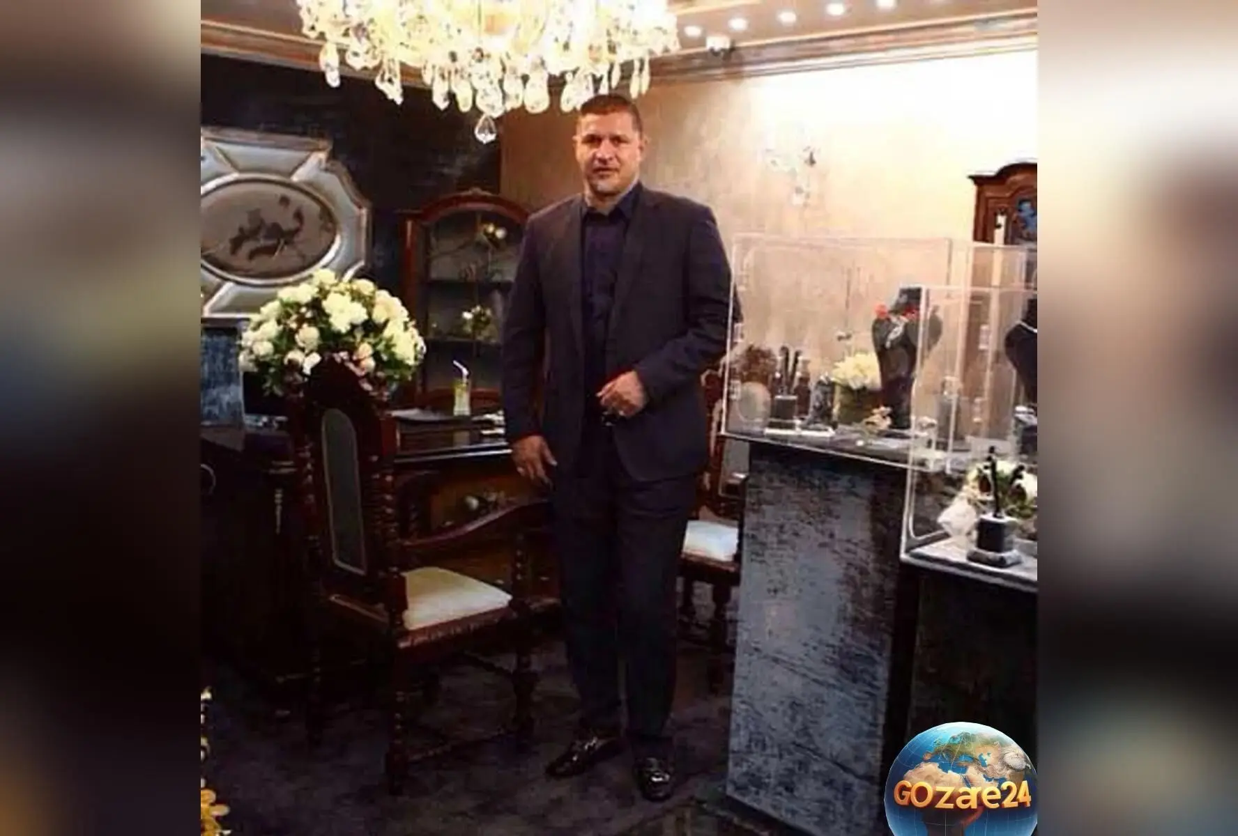 گالری جواهرفروشی لوکس و مدرن همسر جوان علی دایی در اردبیل با طراحی فوق‌العاده زیبا و امروزی + ویدیو