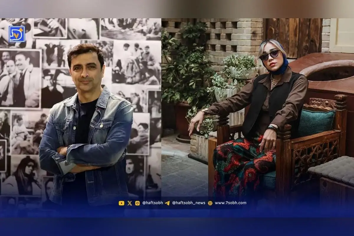 عصر سینما: زندگی خانوادگی امین زندگانی، رویا وحدتی و پدرشان در آرامگاه حافظ