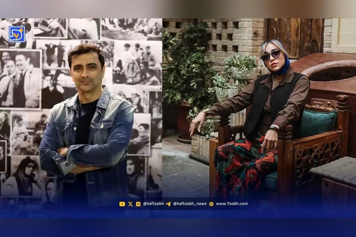 عصر سینما: زندگی خانوادگی امین زندگانی، رویا وحدتی و پدرشان در آرامگاه حافظ