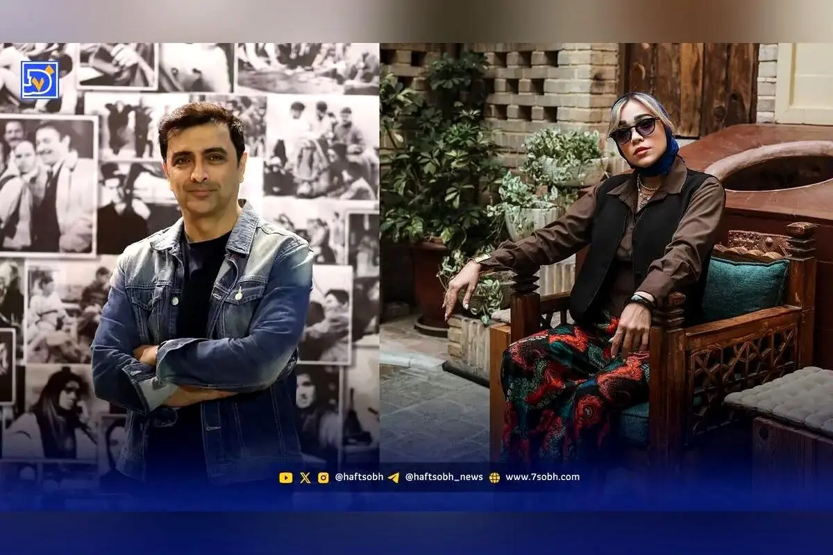 عصر سینما: زندگی خانوادگی امین زندگانی، رویا وحدتی و پدرشان در آرامگاه حافظ