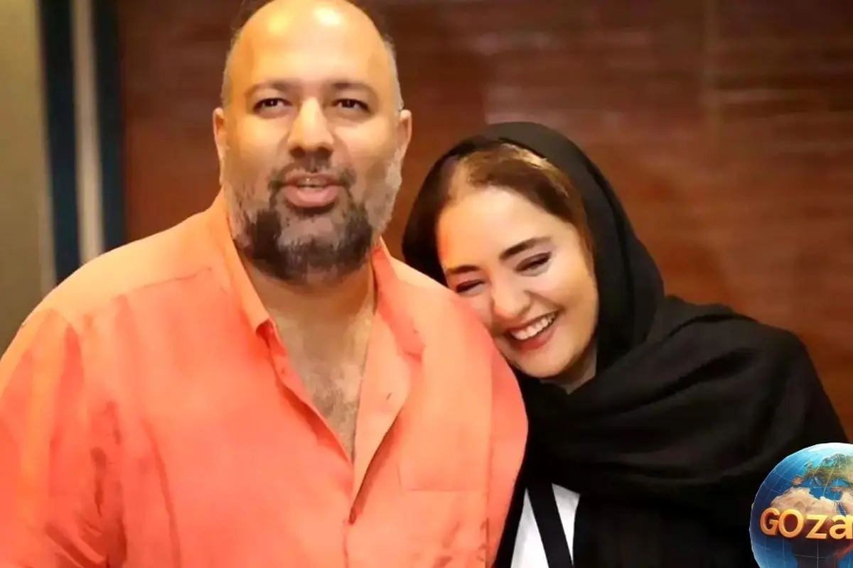 علی اوجی و همسر نرگس محمدی در کنار ماشین لوکس هوشمندشان در جدیدترین عکس هنری