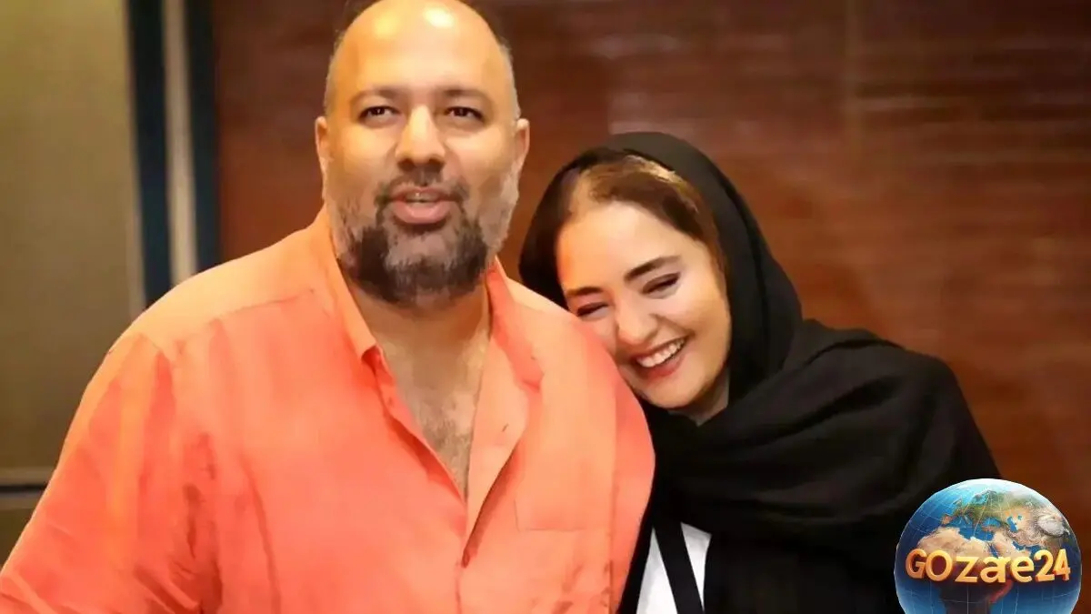 علی اوجی و همسر نرگس محمدی در کنار ماشین لوکس هوشمندشان در جدیدترین عکس هنری