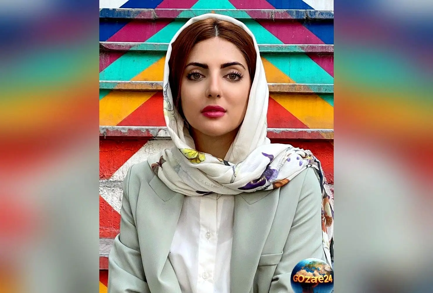ژست رمانتیک هلیا امامی در جنگل بهشتی و احساس پاییزی او در شبکه‌های اجتماعی