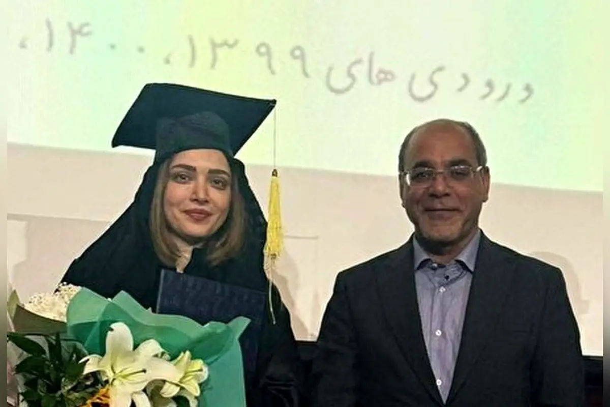 واکنش دانشگاه آزاد به حاشیه‌های مراسم دفاع بهنوش طباطبایی: حضور بادیگارد و تشریفات زائد