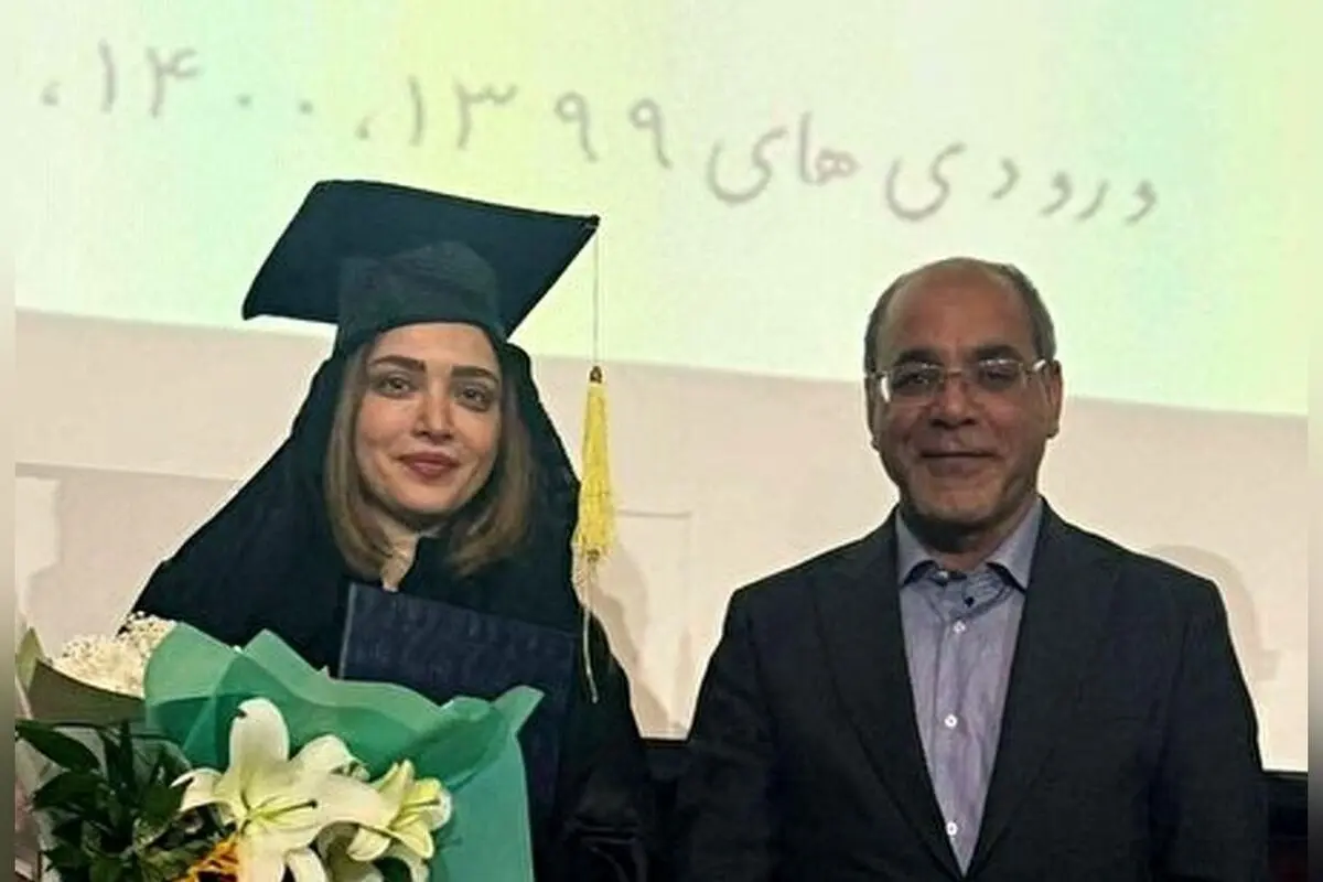 واکنش دانشگاه آزاد به حاشیه‌های مراسم دفاع بهنوش طباطبایی: حضور بادیگارد و تشریفات زائد