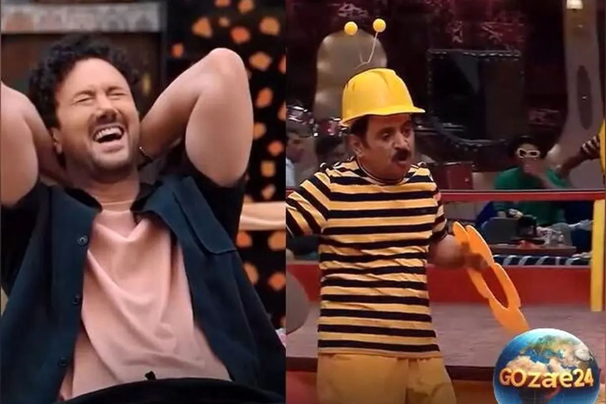 سکانس خندهدار و بامزه برنامه جوکر تایم با عمو رشید و شاهرخ استخری؛ لحظاتی شوکهکننده و پر از خنده واقعی