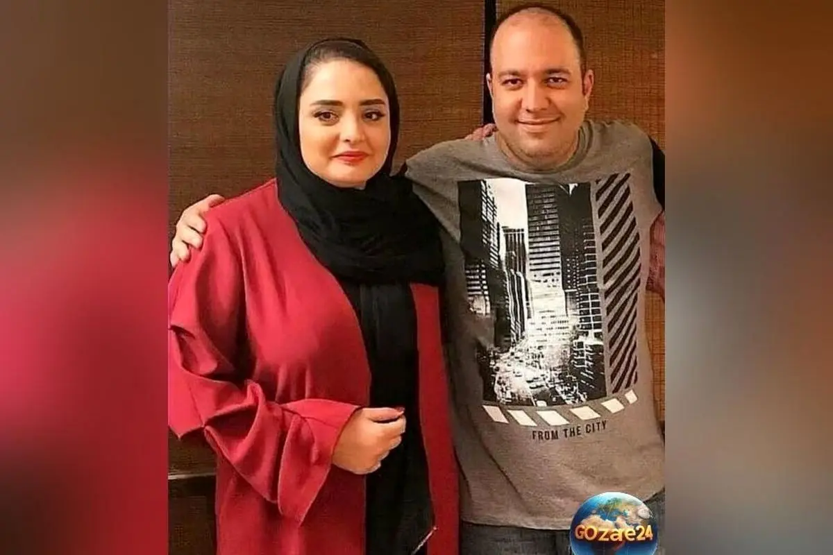 تصویر جدید نرگس محمدی و واکنشها به آرایش نامناسب همسرش علی اوجی + عکس