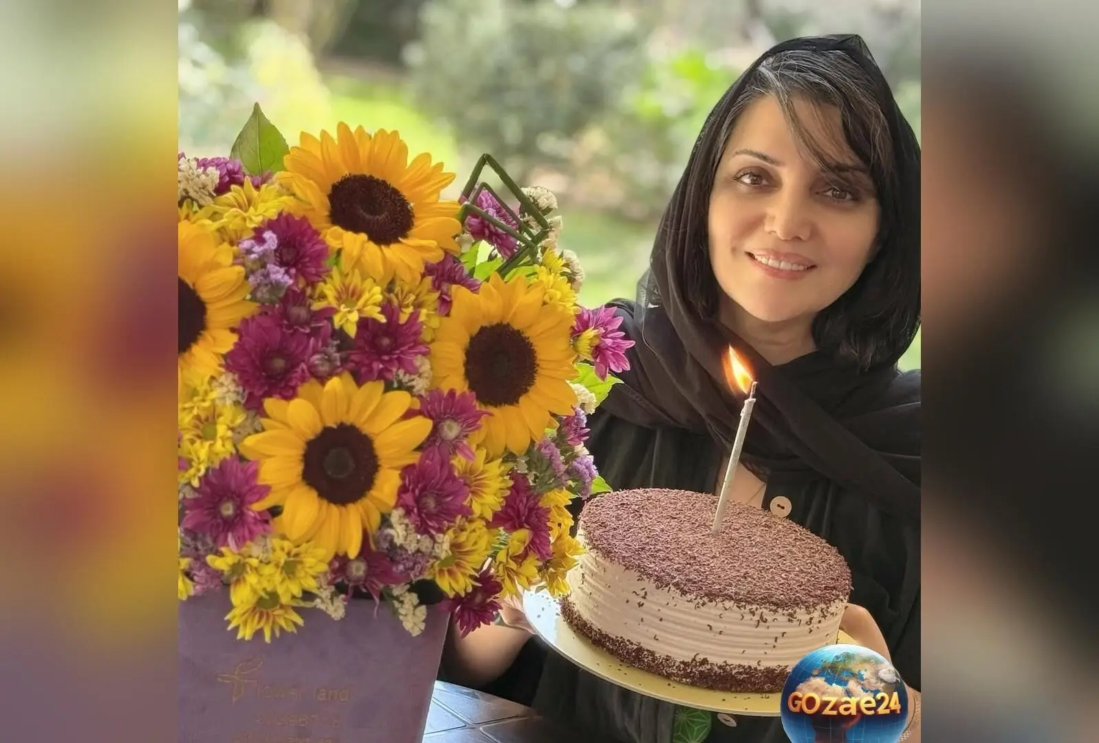 الهام پاوه نژاد در جشن تولد متفاوت با 9 کیک مینیمال و شکلاتی + تصاویر و پیام‌های محبت‌آمیز