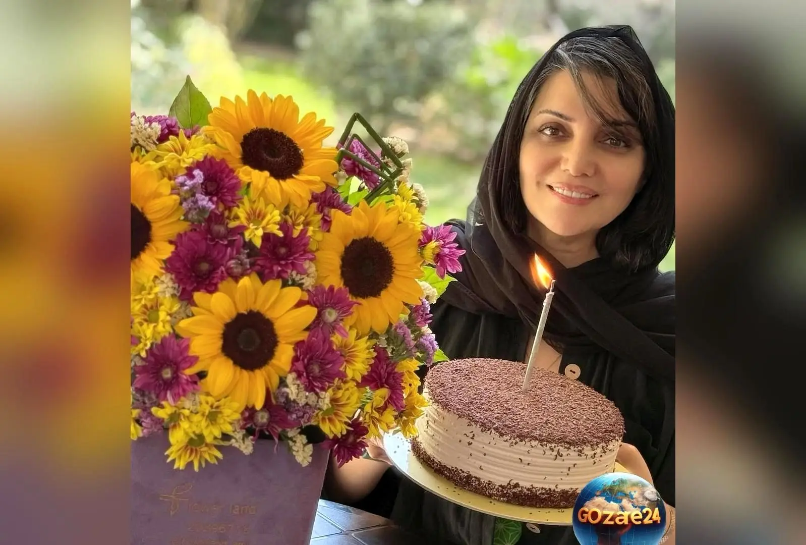 الهام پاوه نژاد در جشن تولد متفاوت با 9 کیک مینیمال و شکلاتی + تصاویر و پیام‌های محبت‌آمیز