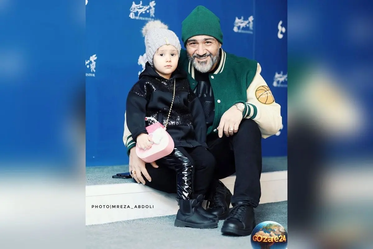 مهران غفوریان با عشق به دخترش هانا: تصویری دلنشین و احساساتی از رابطه پدر و دختر