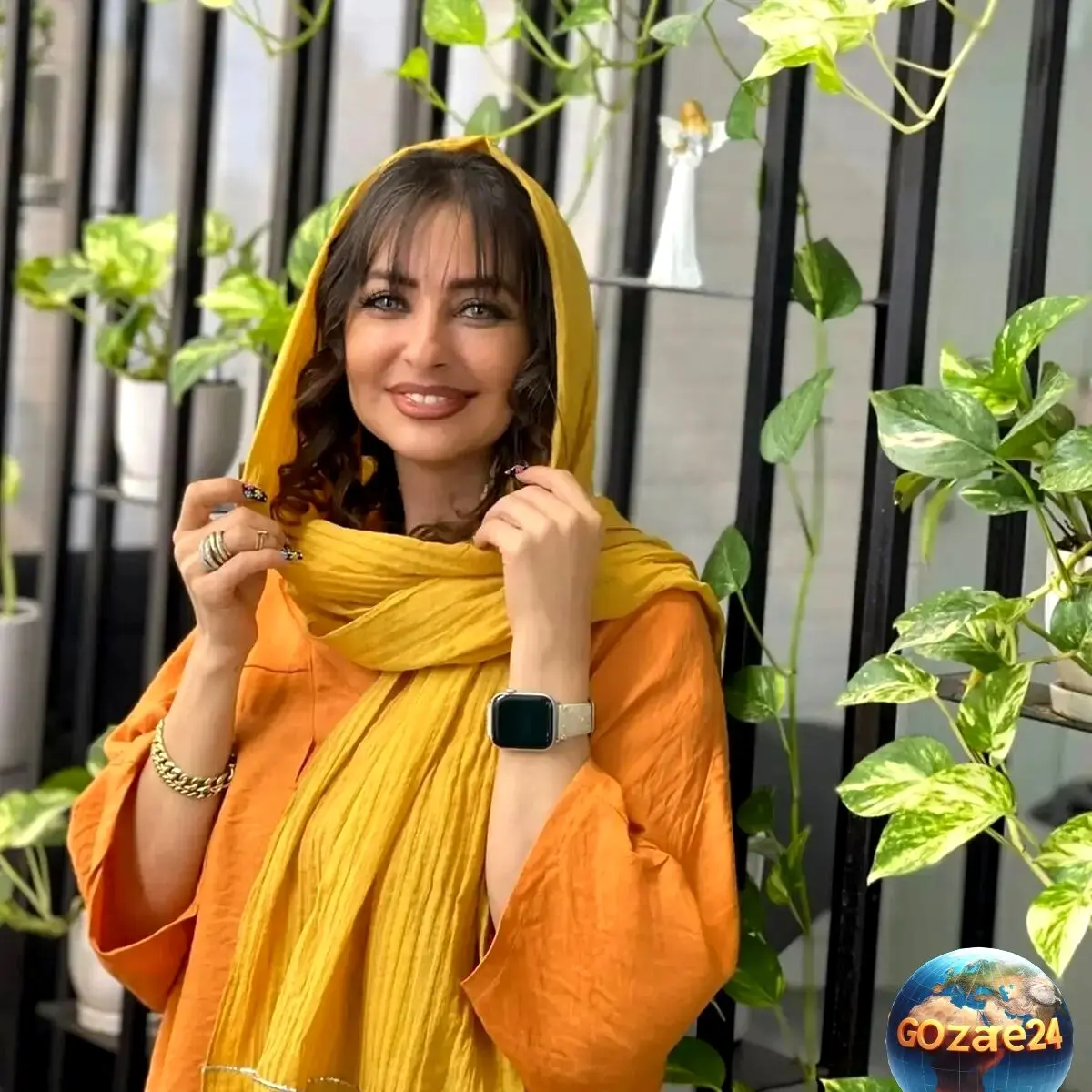 تصاویر زرق و برق نفیسه روشن در دل کوه؛ استایلی خاص و متفاوت برای بهار