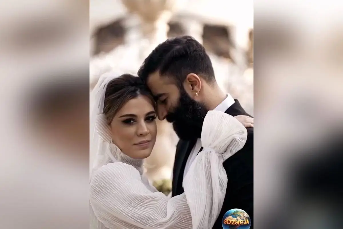 عکسهای عروسی شیدا خلیق و کیوان ساکت اف؛ داستان عشق ۱۵ ساله و لحظههای خاص در پشت صحنه