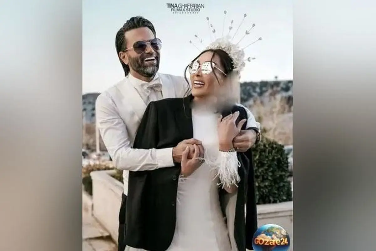 عکس‌ها و ویدئوهای سالگرد ازدواج علیرضا نیکبخت و همسرش مونا خانوم در قصر شاهانه + استایل ست جذاب و خلاقیت اوستا قناد تهرانی