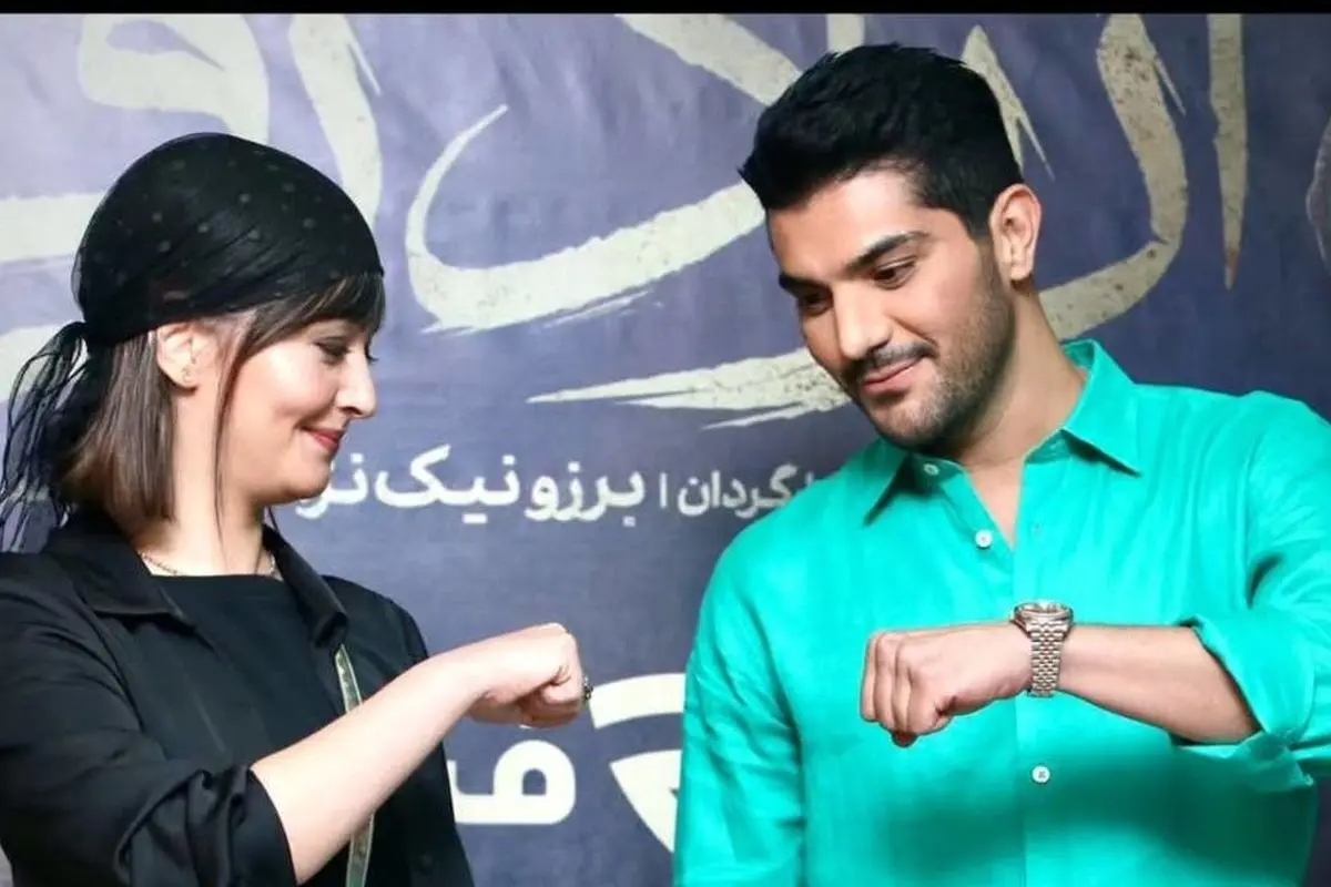تیپ لوکس و تابستانه سینا مهراد در اکران سریال از یاد رفته + عکس‌های استایل میلیون دلاری