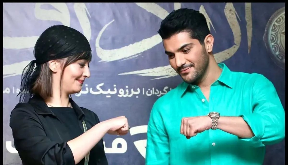 تیپ لوکس و تابستانه سینا مهراد در اکران سریال از یاد رفته + عکس‌های استایل میلیون دلاری