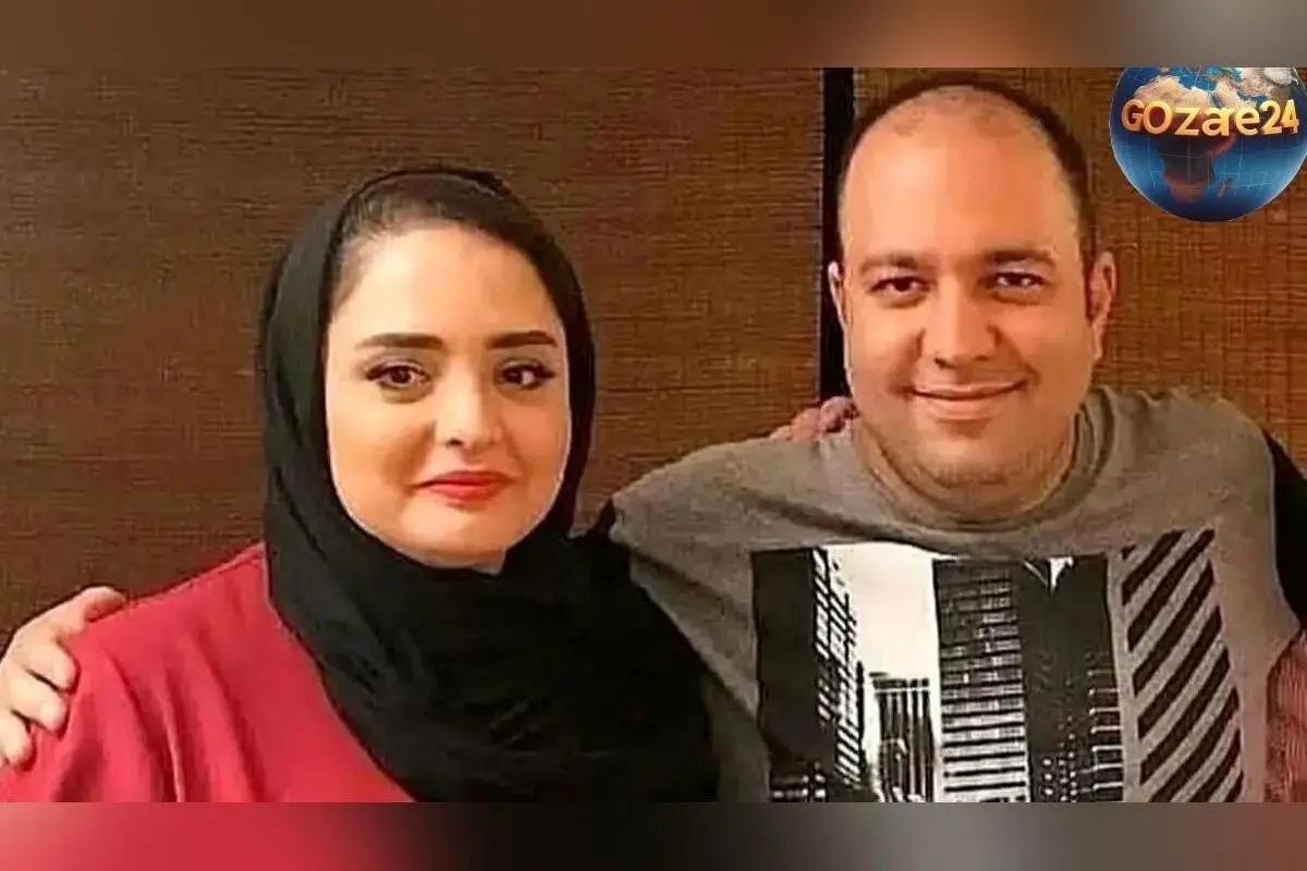 عکس چیدمان لوکس میز شب یلدا نرگس محمدی زیر درخت خرمالو در حیاط خانه + طراحی مجلل و دیدنی