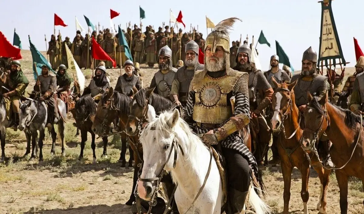 پرچم ایران در سریال مختارنامه؛ اشتباه تاریخی یا نمادین که توجه کاربران را جلب کرد!