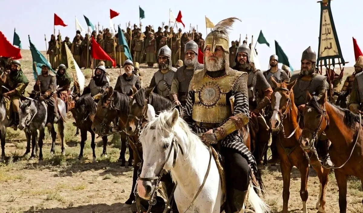 پرچم ایران در سریال مختارنامه؛ اشتباه تاریخی یا نمادین که توجه کاربران را جلب کرد!