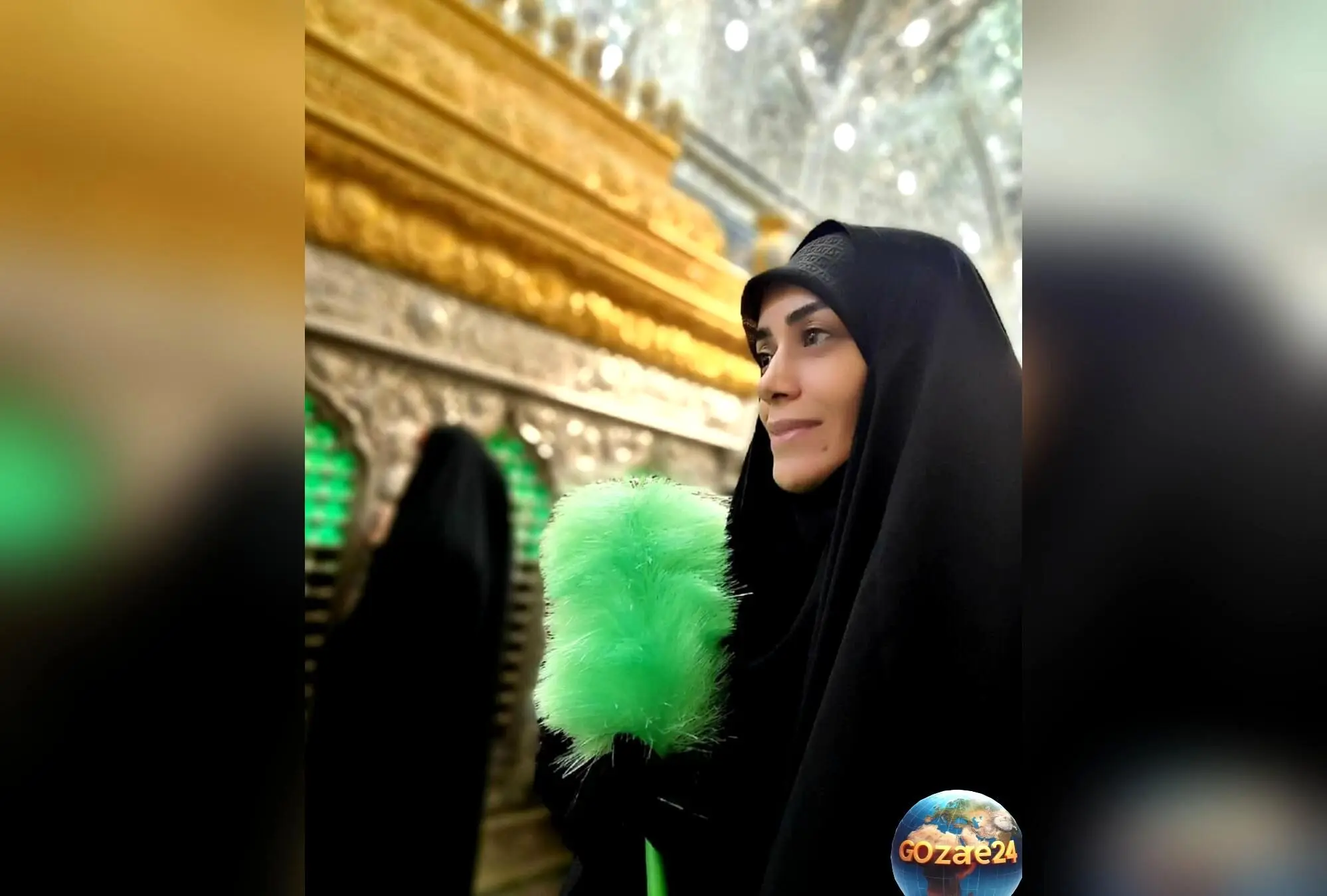 الهام چرخنده در مشهد: دیدنی‌های حرم رضوی، هوای سرد و خاطرات دلنشین شاهانه