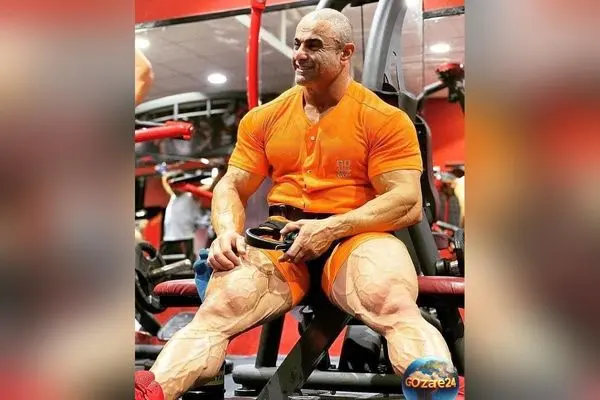 جعفر غفارنژاد قهرمان پرورش اندام مازندران و رقیب قدرتمند هادی چوپان در مسیر رسیدن به مستر المپیا