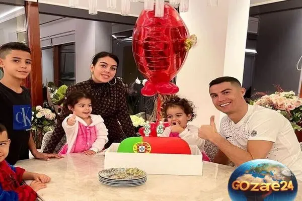آلانا، دختر 7 ساله رونالدو، شباهت عجیب به مادرش جورجینا و علاقه‌مندی به مد و آرایش+ عکس