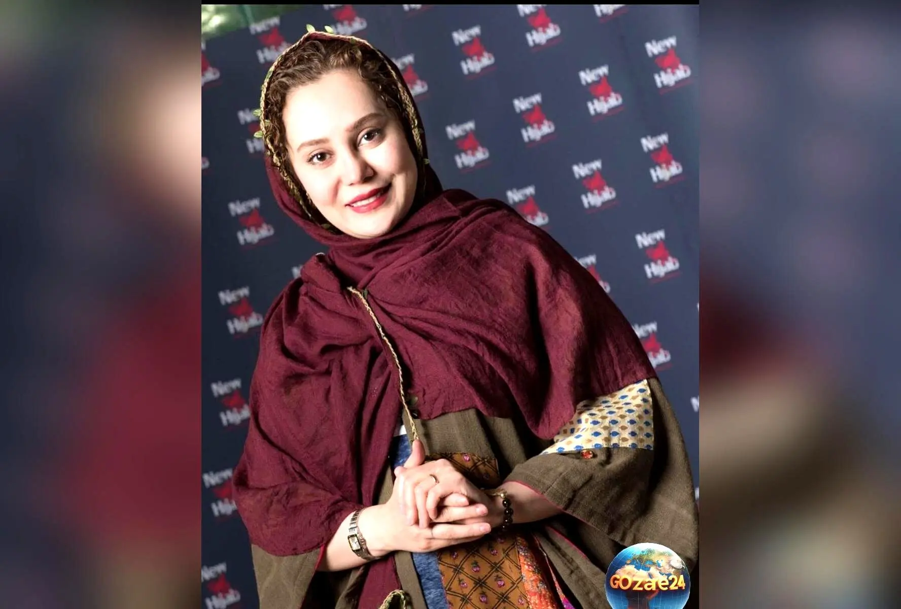 آرام جعفری در پیک نیک در فضای سرسبز و زیبا با تیپ متفاوت و استایل خاص