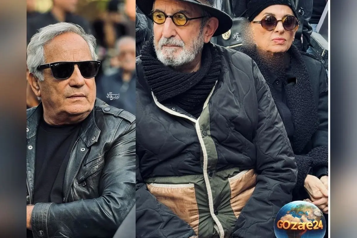 حضور دلگرم‌کننده و احساسی هنرمندان در مراسم خاکسپاری هادی مرزبان؛ تصاویر و جزئیات مراسم در فضای مجازی