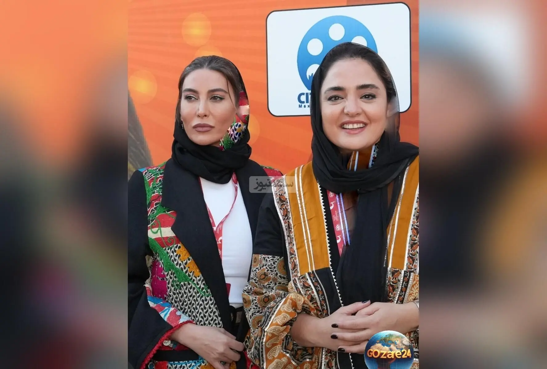 نرگس محمدی و فریبا نادری در جشنواره فیلم سلیمانیه عراق + تصاویر و سفرنامه دیدنی