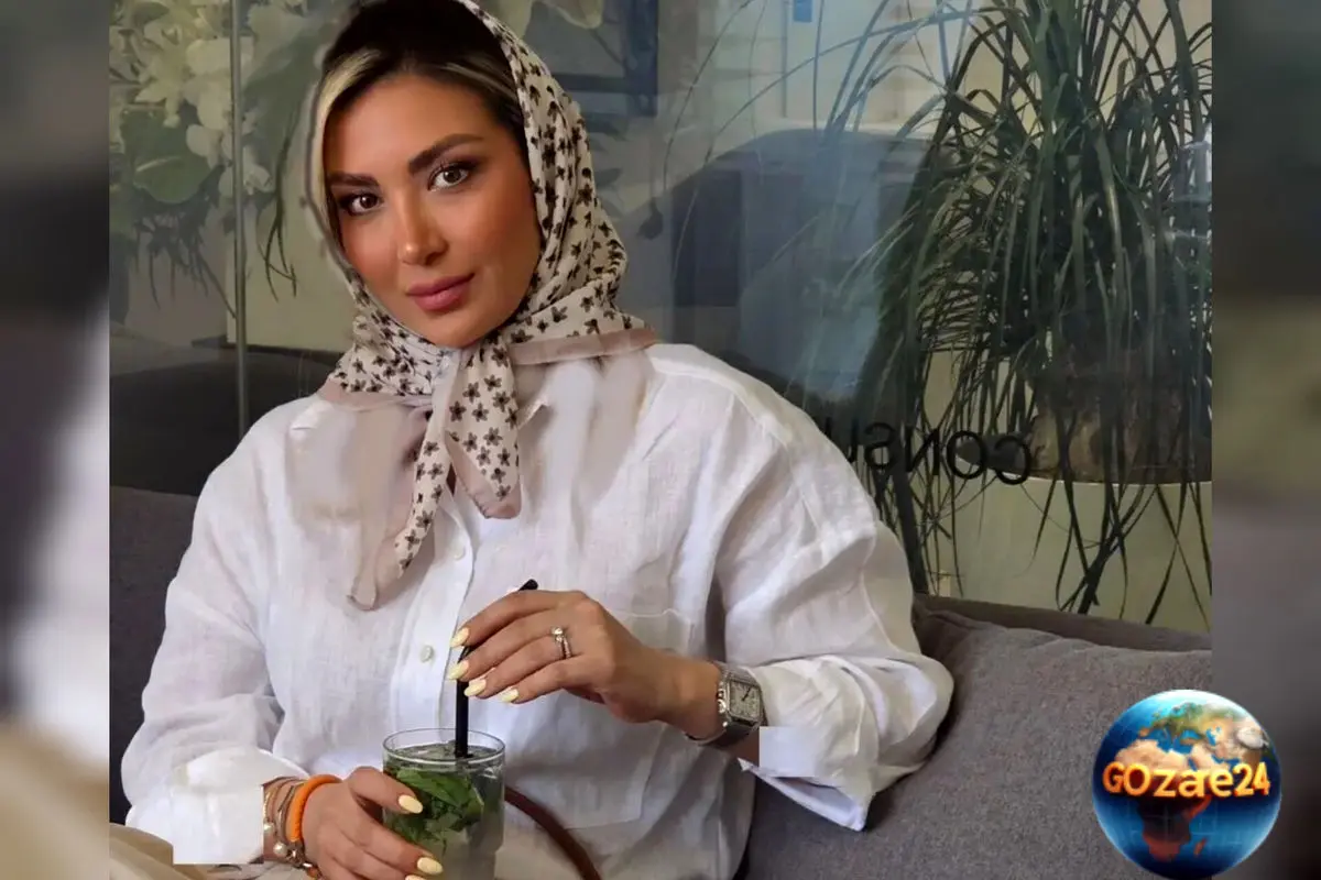 تصاویر جدید مینا مختاری از چیدمان خاص جلومبلی و گل نرگس با شیرینی خوری سنتی + راز استایل هنری همسر بهرام رادان