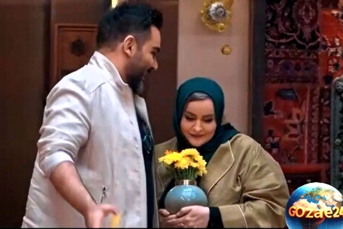 کنایه سنگین احسان علیخانی به نعیمه نظام‌دوست: نا‌امید نباش، شاید بعد از «جوکر» تعداد زیادی برایتان سوت بزنن!