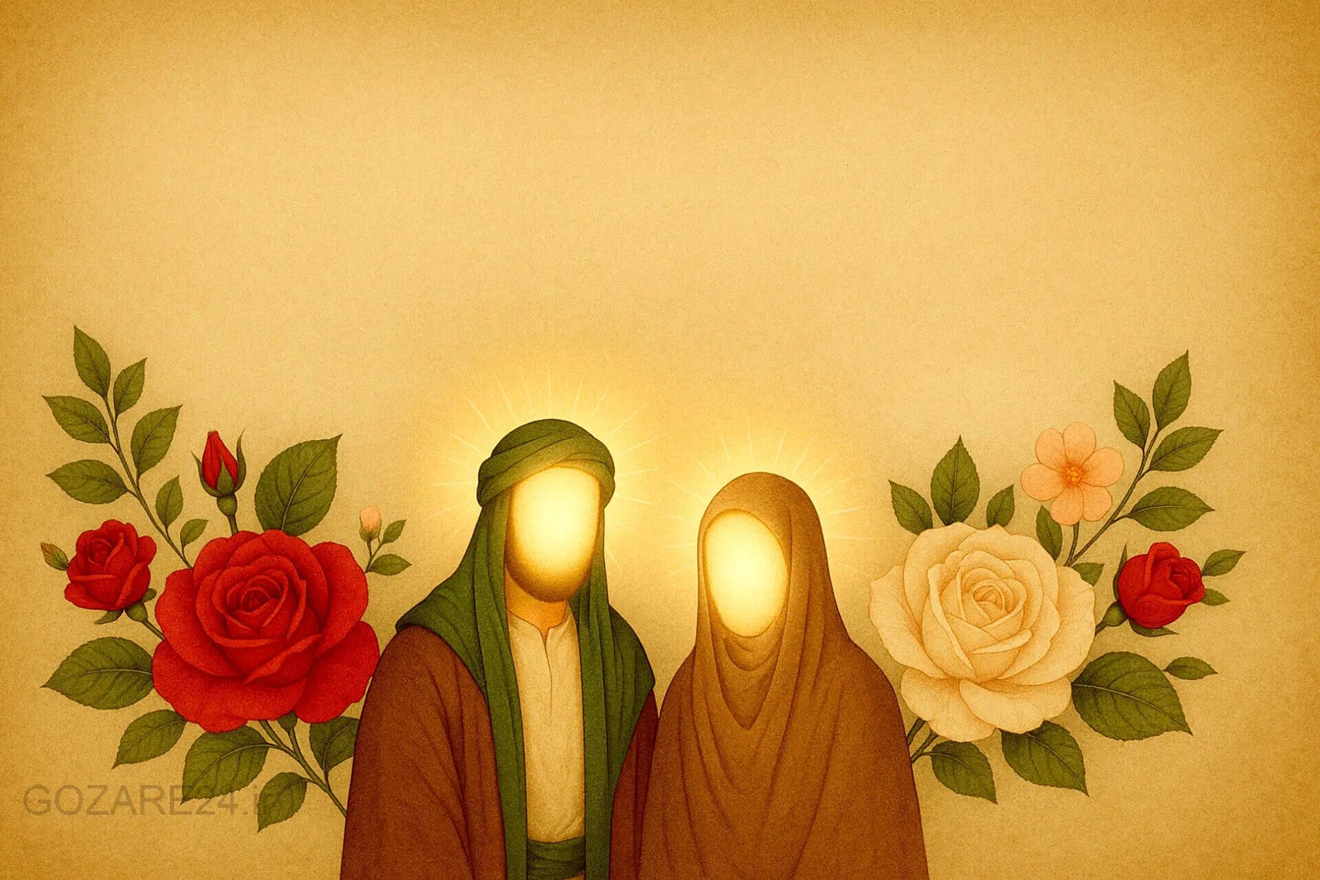 متن‌های معنوی و خاص تبریک سالروز ازدواج حضرت علی (ع) و حضرت فاطمه (س)