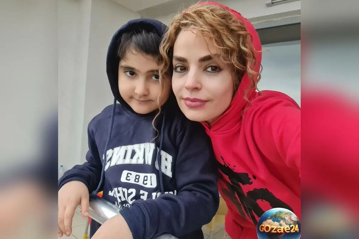 تصاویر دلنشین سپیده خداوردی و پسرش در یک روز سرد زمستانی در اسکله؛ شیطنت‌های مادر و پسری در کنار دریا
