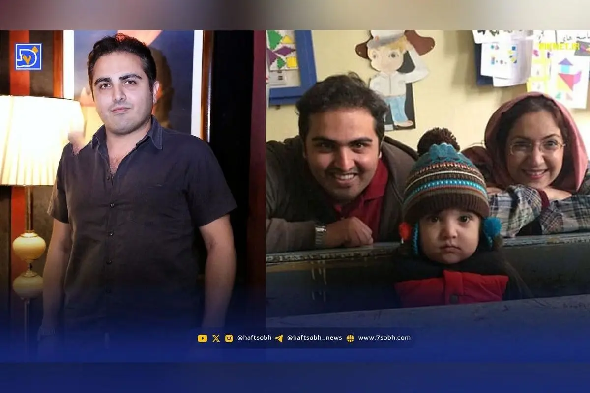 تصویر نادر از سعید کریمی بازیگر «مسعود تابش» بچه مهندس ۳ در کودکی کنار پدرش در سال ۱۳۶۰