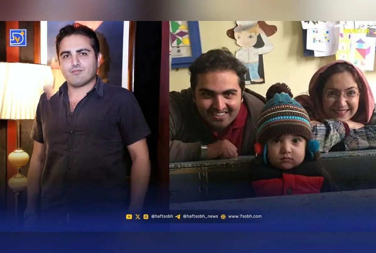 تصویر نادر از سعید کریمی بازیگر «مسعود تابش» بچه مهندس ۳ در کودکی کنار پدرش در سال ۱۳۶۰