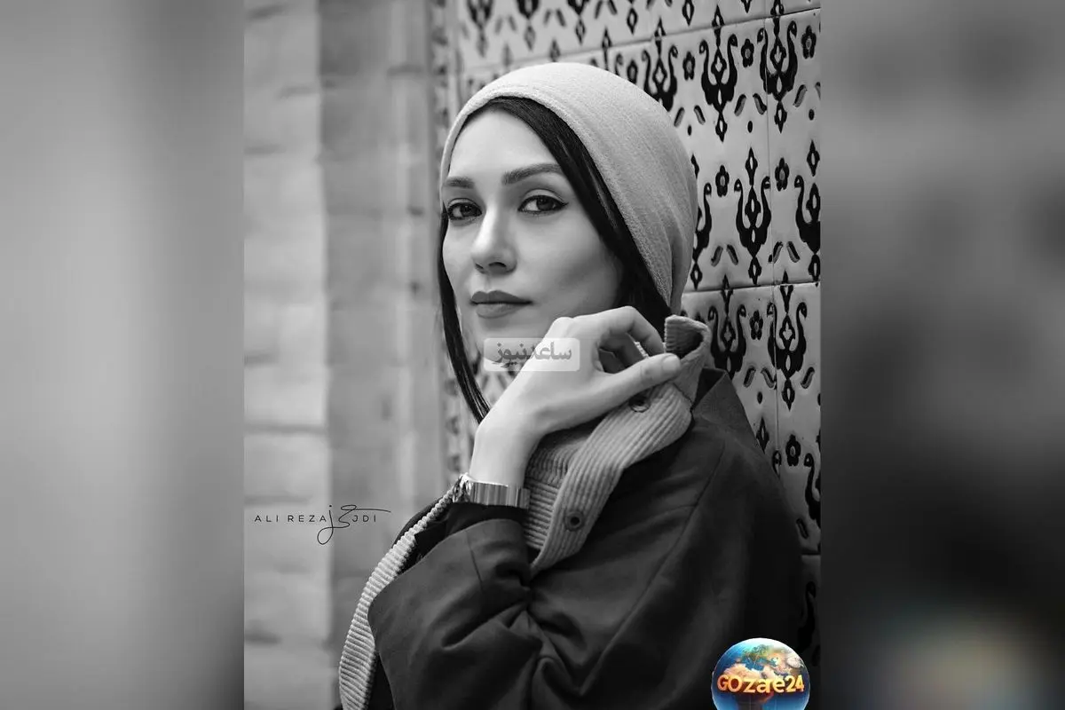 استایل گل گلی شهرزاد کمال زاده در گلستانی زیبا و مانتوی دست دوز شیکش + عکسهای جدید