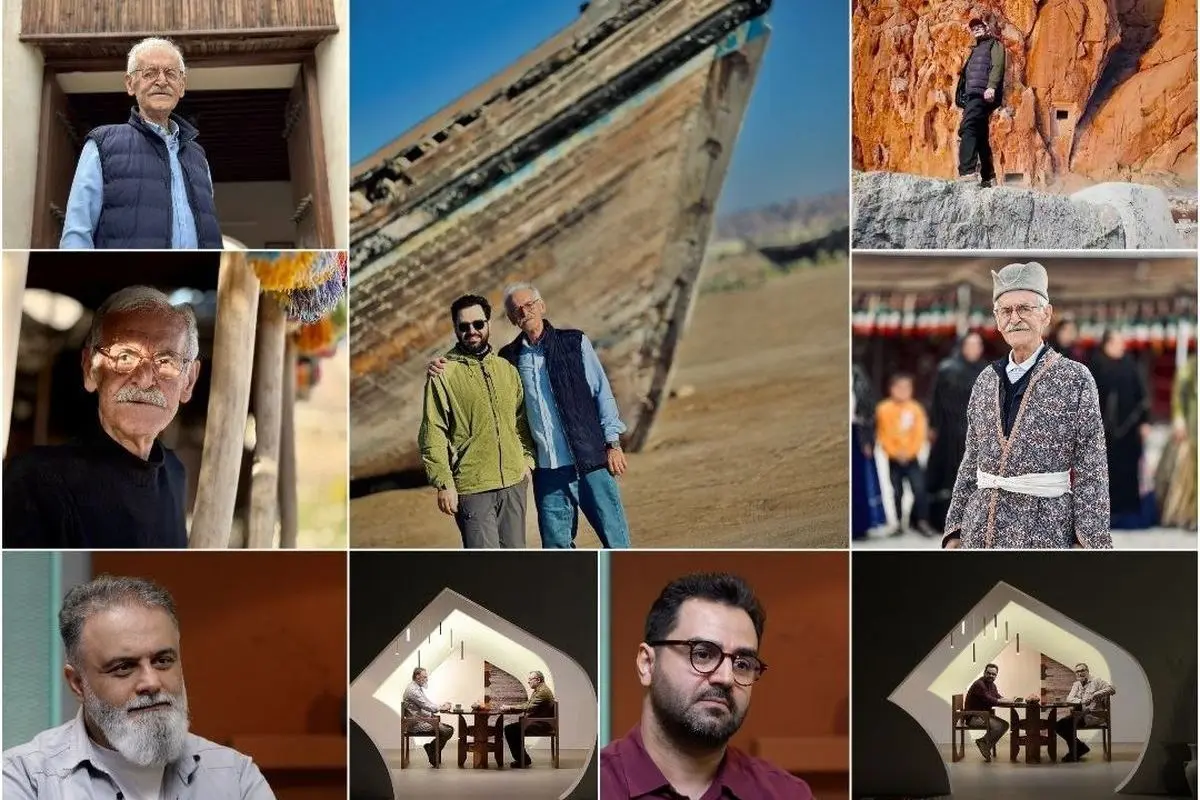 یاد و خاطره مهدی خلیلی در برنامه نردبان تلویزیون | بزرگداشت راوی مستندهای طبیعتگردی