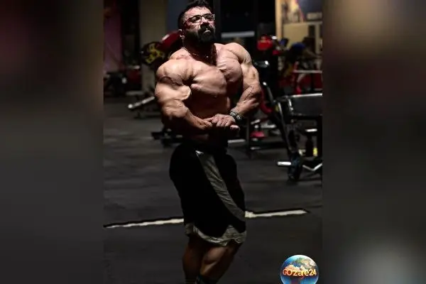 رونمایی از مظاهر تابانی، پسر برادر بهروز تابانی و قهرمان سوپراندام ایران با عضلات استثنایی + فیلم