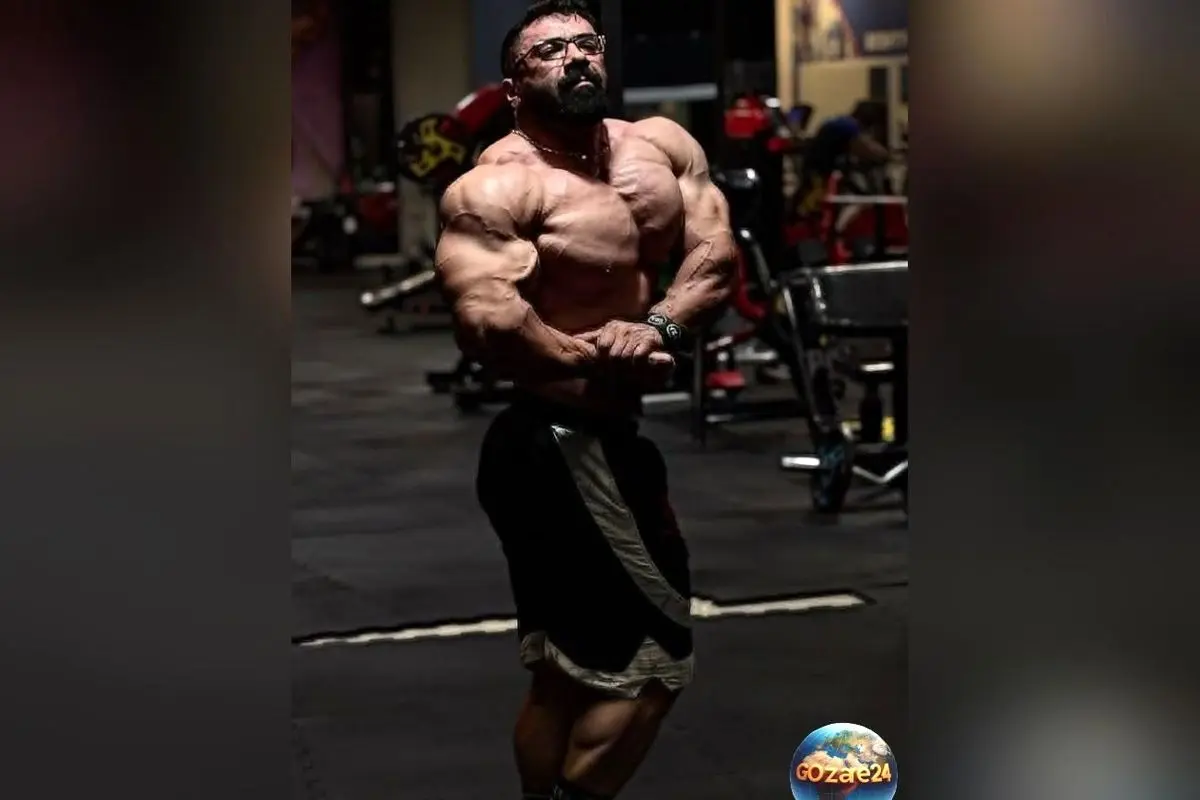 رونمایی از مظاهر تابانی، پسر برادر بهروز تابانی و قهرمان سوپراندام ایران با عضلات استثنایی + فیلم