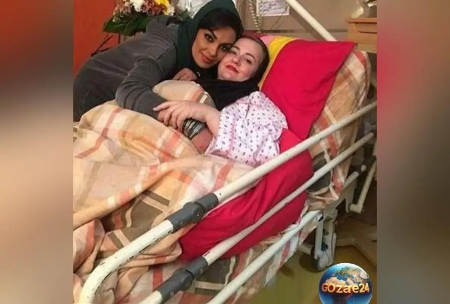 عکس‌های دیدنی از عیادت هنرمندان ایرانی از نعیمه نظام دوست در بیمارستان پس از عمل اسلیو معده