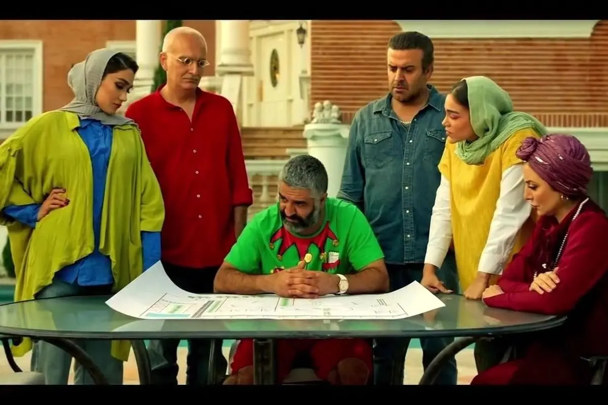 پشت صحنه متفاوت فیلم «جزایر قناری»؛ رویا میرعلمی در لباس عروس و تیپ خاص در کنار بازیگران مشهور
