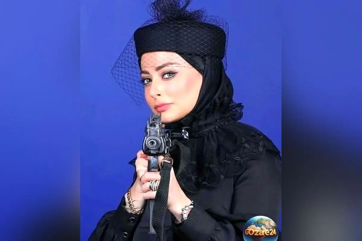 نفیسه روشن در کنسرت رضا صادقی با استایل تمام‌مشکی توجه همگان را جلب کرد