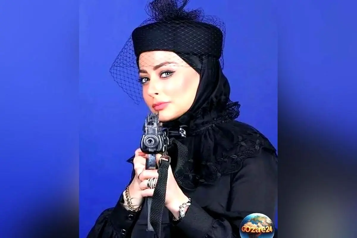 نفیسه روشن در کنسرت رضا صادقی با استایل تمام‌مشکی توجه همگان را جلب کرد
