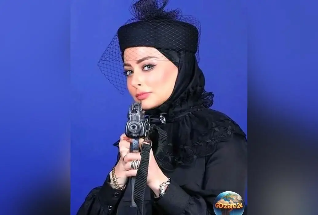 نفیسه روشن در کنسرت رضا صادقی با استایل تمام‌مشکی توجه همگان را جلب کرد