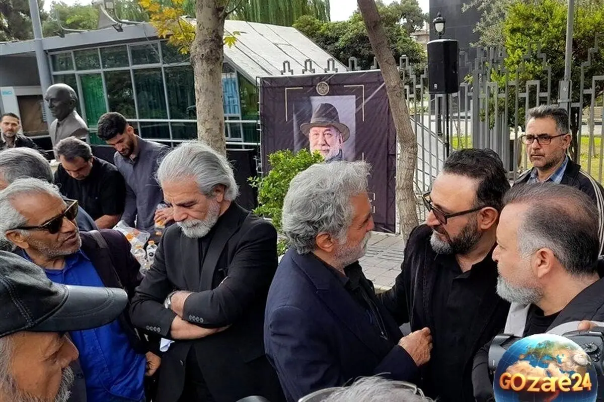 یادبود آتیلا پسیانی در مراسم وداع با حضور هنرمندان و چهره‌های سرشناس سینما و تئاتر