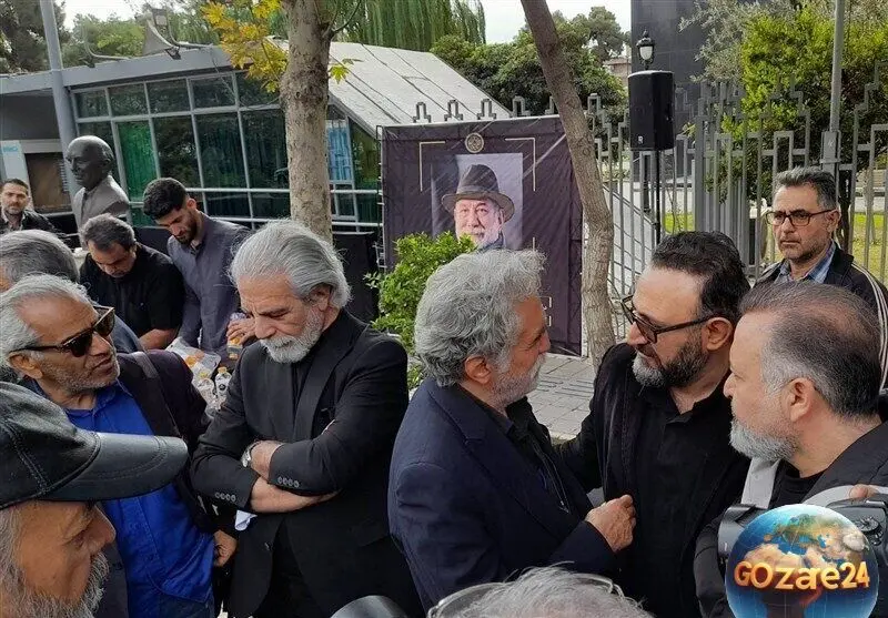یادبود آتیلا پسیانی در مراسم وداع با حضور هنرمندان و چهره‌های سرشناس سینما و تئاتر