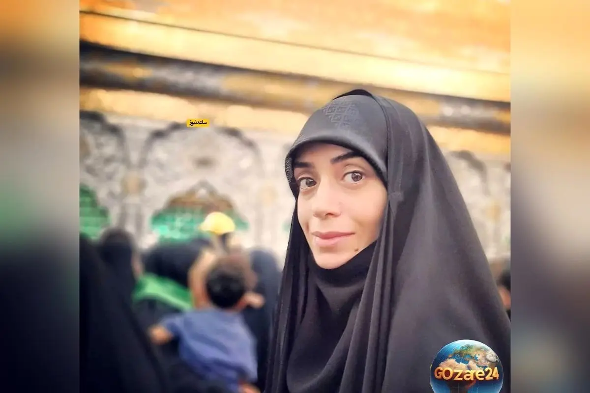 تصویر نادر الهام چرخنده در لباس عروس و حضور در پشت صحنه فیلم یلدا همراه با محمدرضا فروتن