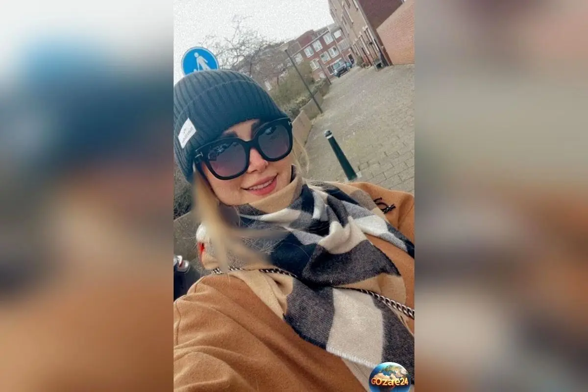 خلاقیت متفاوت سپیده بزمی‌پور در تولید محتوا برای اینستاگرام با فیگور ساده روبروی آینه