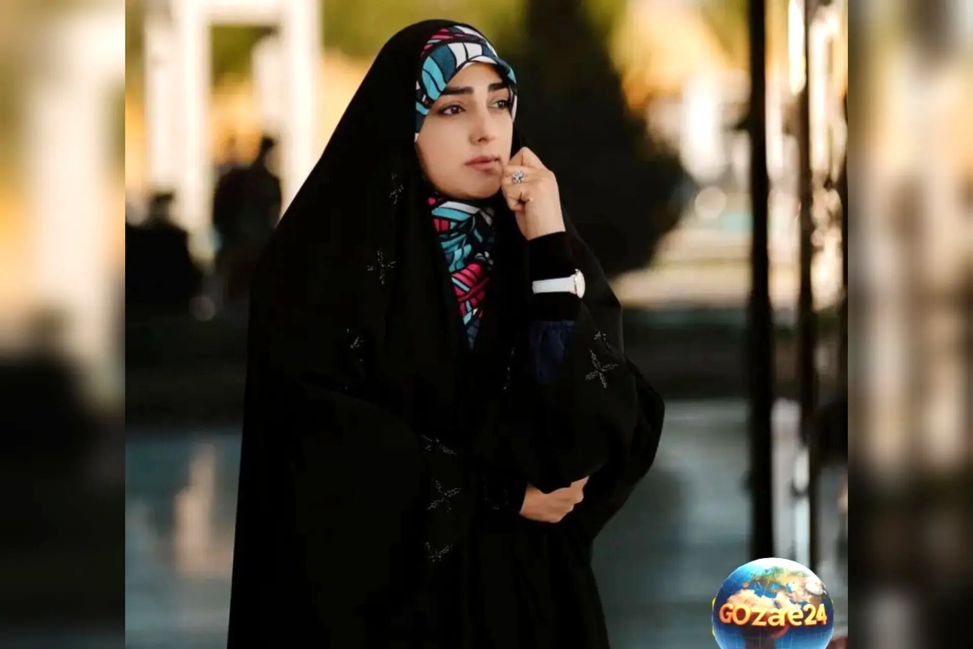 "استوری پرمفهوم ستاره سادات قطبی از نماز جمعه تهران: دریا که به رودخانه‌ها رو نزند + عکس"