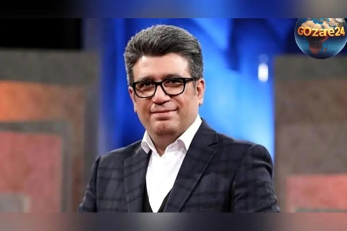رضا رشیدپور مجری محبوب با ظاهر جدید و سر کچل در خیابان‌های تهران