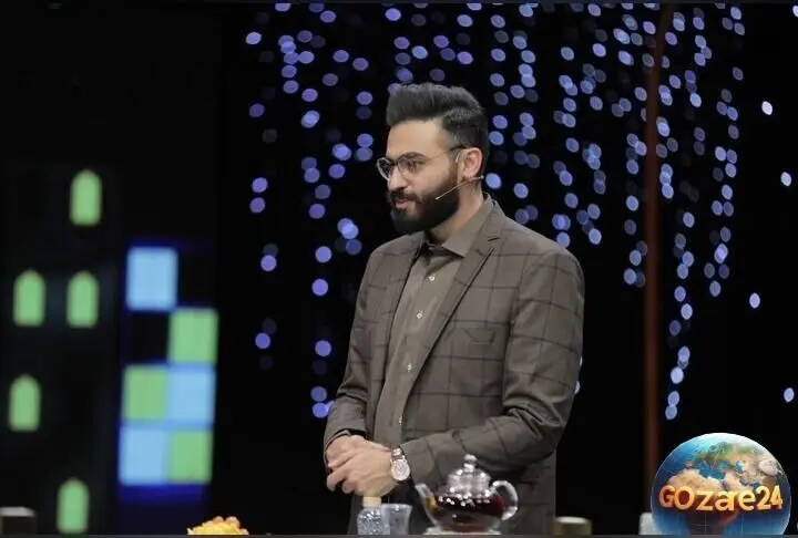 تصویر دختر زیبای مصطفی امامی مجری برنامه افطاری + شباهت پدر و دختر در عکس